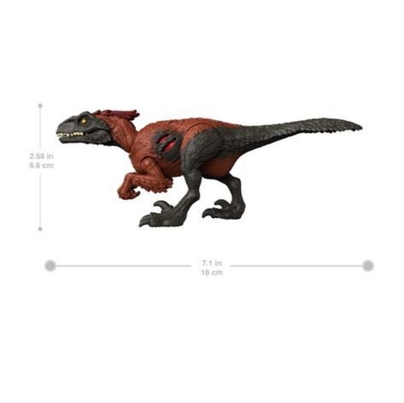 JURASSIC PARK EXTREME DAMAGE PYRORAPTOR - Picture 6 of 7